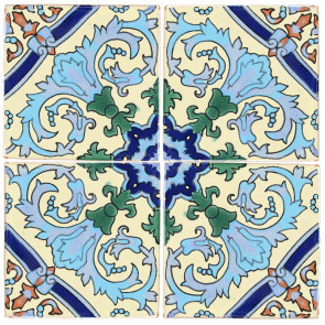 La Valencia 2 Andalucia Talavera Gloss Blanco