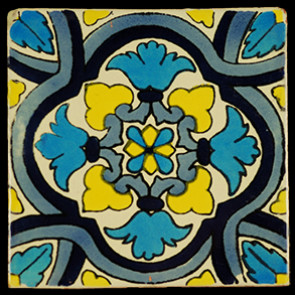 Hand Painted Tiles Casa Ricino