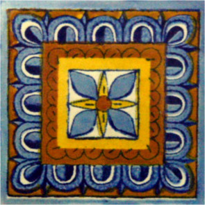 Hand Painted Tiles Casa Rosa De Los Vientos 2314