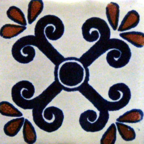 Hand Painted Tile Casa Style San Migule 3205