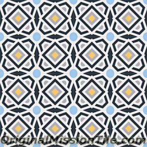 Original Mission Tile Cement Encanto Alegra 05 - 8 x 8