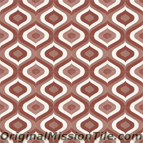 Original Mission Tile Cement Oceana Sirene 03 - 8 x 8