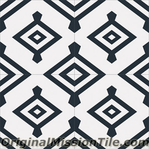 Original Mission Tile Cement Encanto Yaneli 01 - 8 x 8