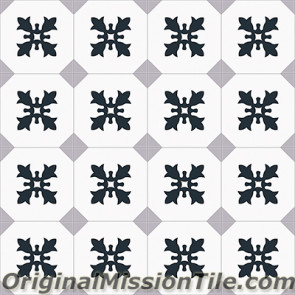 Original Mission Tile Cement Accent 4 Copas - 8 x 8