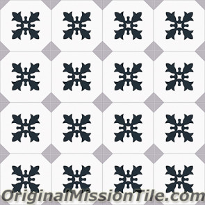 Original Mission Tile Cement Accent 4 Copas - 8 x 8