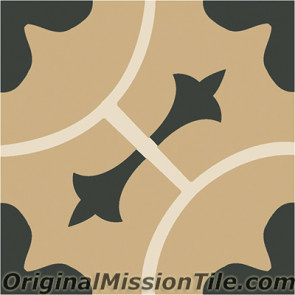 Original Mission Tile Cement Classic Africa 01 - 8 x 8
