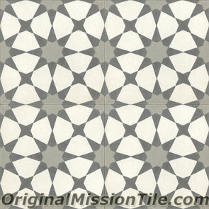 Original Mission Tile Cement Moroccan Agadir 01 - 8 x 8