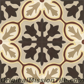 Original Mission Tile Cement Classic Avallon - 8 x 8