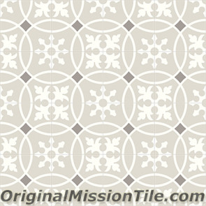 Original Mission Tile Cement Contemporary Baragua 02 - 8 x 8