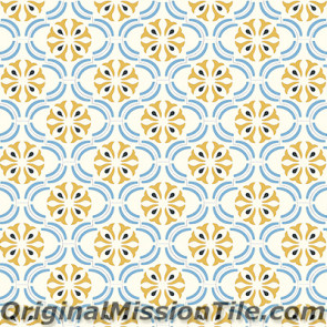 Original Mission Tile Cement Colonial Arab 01 - 8 x 8