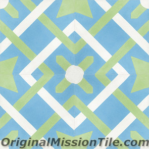 Original Mission Tile Cement Classic Cordoba 02 - 8 x 8