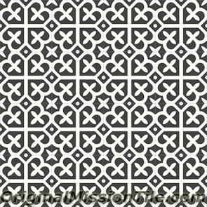 Original Mission Tile Cement Contemporary Duke 01 - 8 x 8