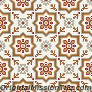Original Mission Tile Cement Classic Elios - 8 x 8