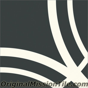 Original Mission Tile Cement Contemporary Ferrara 01 - 8 x 8