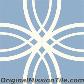 Original Mission Tile Cement Classic Ferrara 04 - 8 x 8