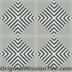 Original Mission Tile Cement Lee Frank 03 - 8 x 8