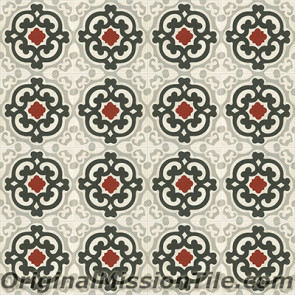 Original Mission Tile Cement Classic Geneva - 8 x 8