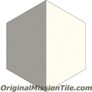 Original Mission Tile Cement Hexagonal April 01 - 8 x 8