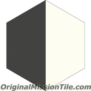 Original Mission Tile Cement Hexagonal April 02 - 8 x 8