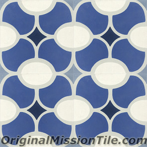 Original Mission Tile Cement Classic Jolla 02 - 8 x 8