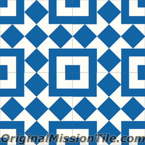 Original Mission Tile Cement Classic Liverpool II 03 - 8 x 8
