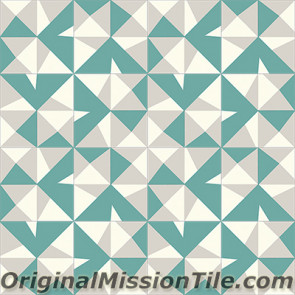 Original Mission Tile Cement Lee Max 02 - 8 x 8