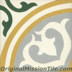Original Mission Tile Cement Classic Santa Maria - 8 x 8