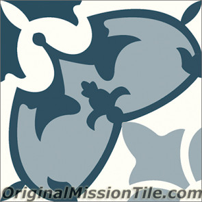 Original Mission Tile Cement Classic Sofia 04 - 8 x 8