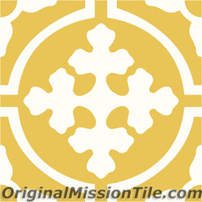 Original Mission Tile Cement Classic Tabasco 04 - 8 x 8