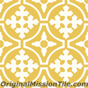 Original Mission Tile Cement Classic Tabasco 04 - 8 x 8