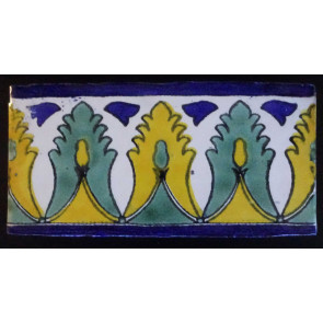 Alcachofa Decorative Talavera Pure White Listello