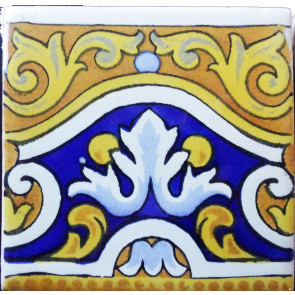 Flamenco Andalucia Talavera Gloss Blanco