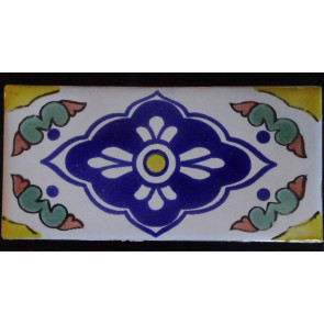 Guadalajara Decorative Talavera Pure White Listello