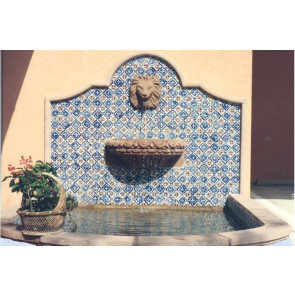 Lion Head Wall Fountain FTN01