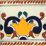 Porcelain Colonial 8, 3 3-4 x 3 3-4