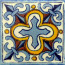 Hand Painted Tiles Casa Flor De Liz 2316