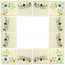 Bouquet Vine Decorative Talavera Blanco
