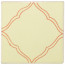 Provincia Brown Decorative Talavera Blanco