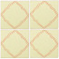 Provincia Brown Decorative Talavera Blanco