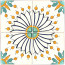 Sierra del Sol Andalucia Talavera Gloss Blanco