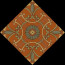 San Miguel Terra Cotta, example as medallions