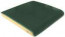 Single Bullnose 4" Green