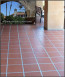 Quarry Tile Red Installed