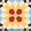 Original Mission Tile Cement Encanto Luisa 17 - 8 x 8