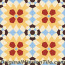 Original Mission Tile Cement Encanto Luisa 17 - 8 x 8
