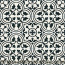 Original Mission Tile Cement Contemporary Roseton 04 - 8 x 8