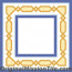 Original Mission Tile Cement Border Chippendale - 8 x 8