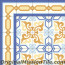 Original Mission Tile Cement Border Chippendale - 8 x 8