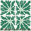 Original Mission Tile Cement Santa Barbara Dandelion - 8 x 8