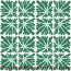 Original Mission Tile Cement Santa Barbara Dandelion - 8 x 8